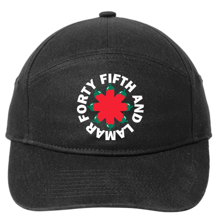 Forty Fifth And Lamar 7-Panel Snapback Hat