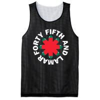 Forty Fifth And Lamar Mesh Reversible Basketball Jersey Tank