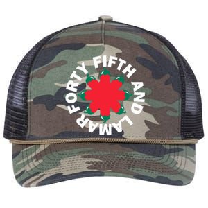 Forty Fifth And Lamar Retro Rope Trucker Hat Cap