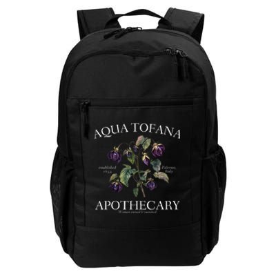 Funny Feminist Aqua Tofana Apothecary Vintage Design Daily Commute Backpack