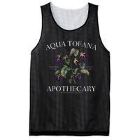 Funny Feminist Aqua Tofana Apothecary Vintage Design Mesh Reversible Basketball Jersey Tank