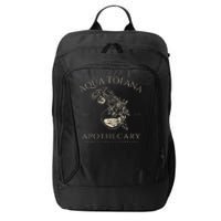 Funny Feminist Aqua Tofana Apothecary Vintage Women City Backpack