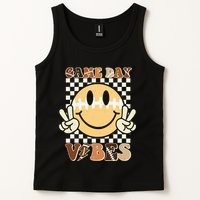 Funny Face American Football Game Day Vibes Sport Tank Top