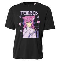 funny Femboy Anime Cute Little Femboy Cooling Performance Crew T-Shirt