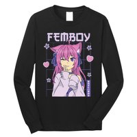 funny Femboy Anime Cute Little Femboy Long Sleeve Shirt