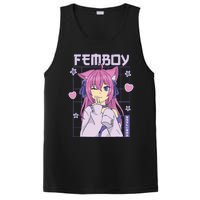 funny Femboy Anime Cute Little Femboy PosiCharge Competitor Tank