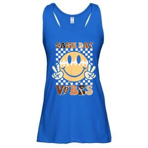 Funny Face American Football Game Day Vibes Sport Ladies Essential Flowy Tank