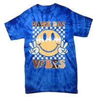 Funny Face American Football Game Day Vibes Sport Tie-Dye T-Shirt