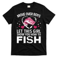 Funny Fishing Art Fishing Lover Fisherwoman T-Shirt