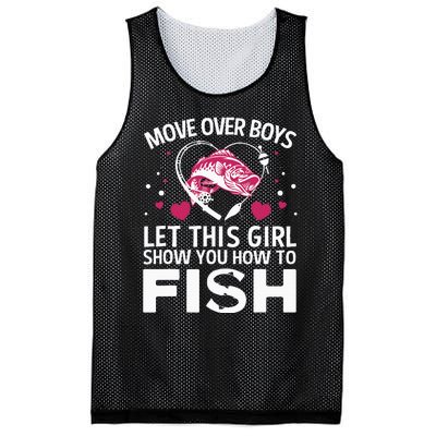 Funny Fishing Art Fishing Lover Fisherwoman Mesh Reversible Basketball Jersey Tank