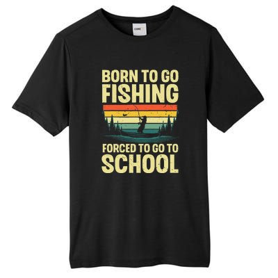 Funny Fishing Art For Fishing Fish Fisherman Tall Fusion ChromaSoft Performance T-Shirt