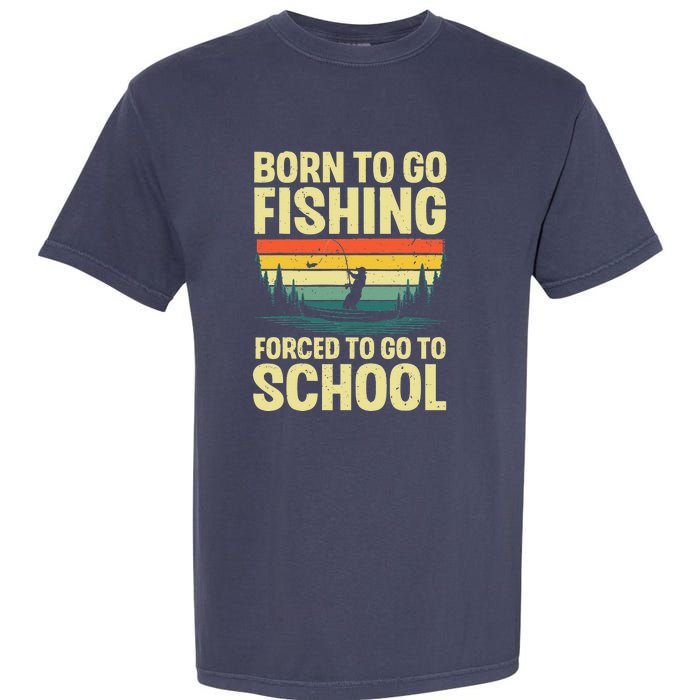 Funny Fishing Art For Fishing Fish Fisherman Garment-Dyed Heavyweight T-Shirt