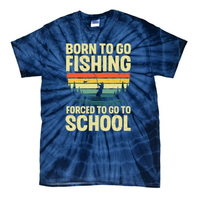 Funny Fishing Art For Fishing Fish Fisherman Tie-Dye T-Shirt