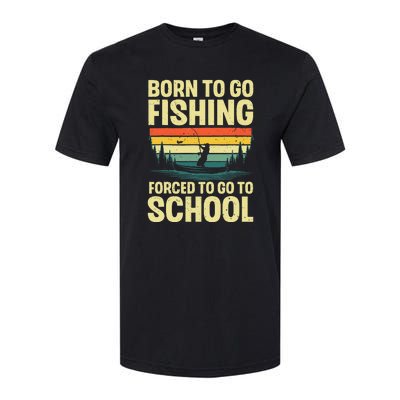 Funny Fishing Art For Fishing Fish Fisherman Softstyle CVC T-Shirt