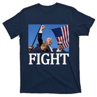 Fight For America Trump Assassination Attempt Fist T-Shirt