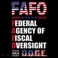 Fafo Federal Agency Of Fiscal Oversight D.O.G.E Doge Baby Bodysuit