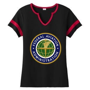 FAA Federal Aviation Administration Ladies Halftime Notch Neck Tee