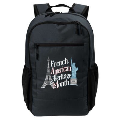 Funny French American Heritage Month Daily Commute Backpack