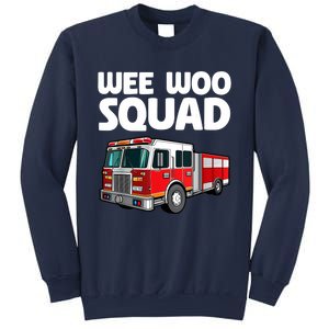 Funny Firefighter Art For Women Fire Truck Fireman Sweatshirt