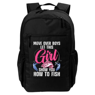 Funny Fishing Art For Girl Fishing Lover Fisherwoman Backpack