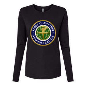 Faa Federal Aviation Administration Womens Cotton Relaxed Long Sleeve T-Shirt