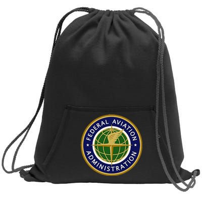 Faa Federal Aviation Administration Sweatshirt Cinch Pack Bag