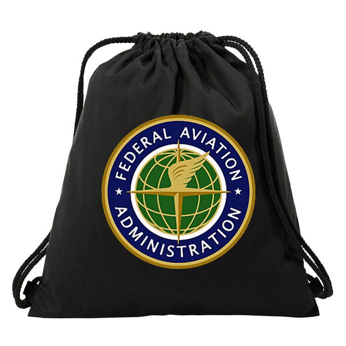 Faa Federal Aviation Administration Drawstring Bag