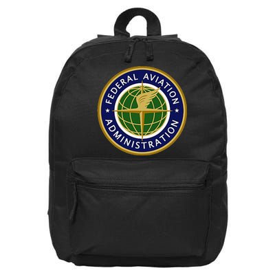 Faa Federal Aviation Administration 16 in Basic Backpack