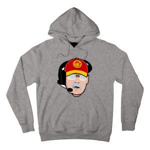 Funny Football American Coach Reid Frozen Mustache Tall Hoodie