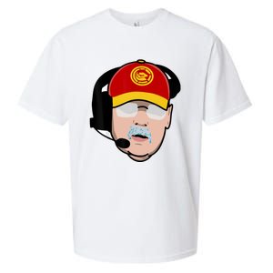 Funny Football American Coach Reid Frozen Mustache Sueded Cloud Jersey T-Shirt