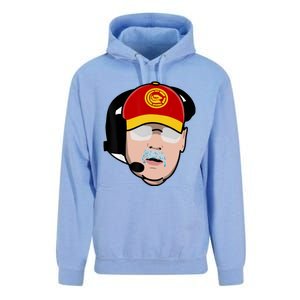 Funny Football American Coach Reid Frozen Mustache Unisex Surf Hoodie