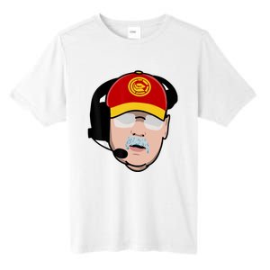 Funny Football American Coach Reid Frozen Mustache Tall Fusion ChromaSoft Performance T-Shirt