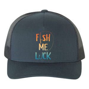 Funny Fishing Art For Fisherman Boat Fly Fish Yupoong Adult 5-Panel Trucker Hat