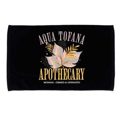 Funny Feminist Aqua Tofana Apothecary Vintage Microfiber Hand Towel