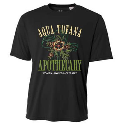 Funny Feminist Aqua Tofana Apothecary Vintage Cooling Performance Crew T-Shirt