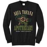 Funny Feminist Aqua Tofana Apothecary Vintage Sweatshirt