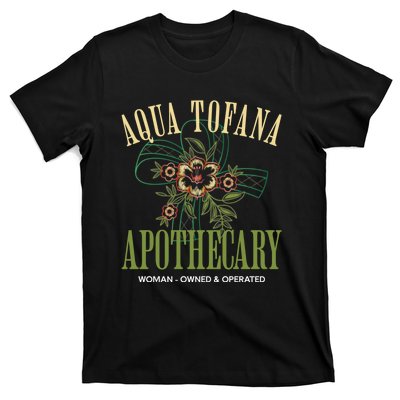 Funny Feminist Aqua Tofana Apothecary Vintage T-Shirt