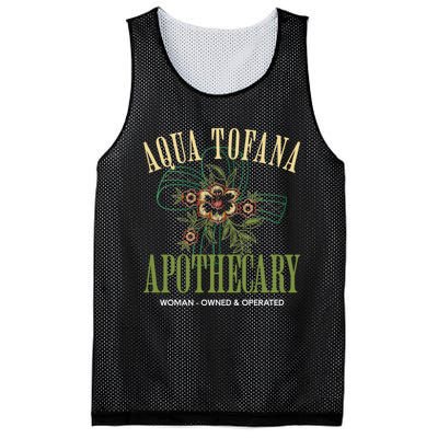 Funny Feminist Aqua Tofana Apothecary Vintage Mesh Reversible Basketball Jersey Tank