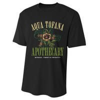 Funny Feminist Aqua Tofana Apothecary Vintage Performance Sprint T-Shirt