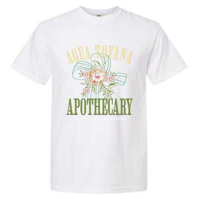 Funny Feminist Aqua Tofana Apothecary Vintage Garment-Dyed Heavyweight T-Shirt