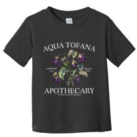 Funny Feminist Aqua Tofana Apothecary Vintage Design Toddler T-Shirt