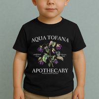 Funny Feminist Aqua Tofana Apothecary Vintage Design Toddler T-Shirt