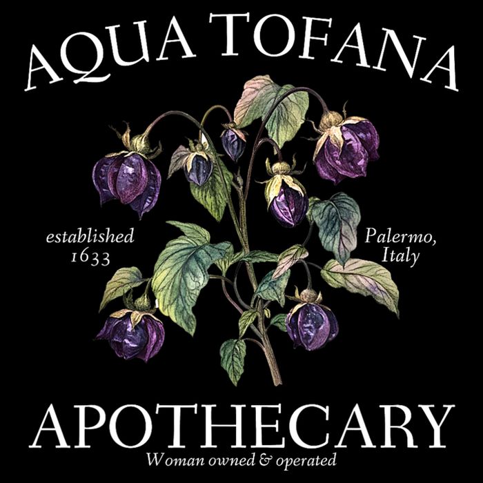 Funny Feminist Aqua Tofana Apothecary Vintage Design Toddler T-Shirt