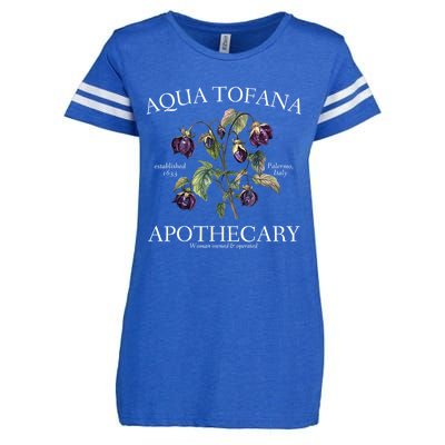 Funny Feminist Aqua Tofana Apothecary Vintage Design Enza Ladies Jersey Football T-Shirt