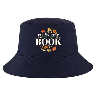 Fall For A Great Book Reading Librarian Autumn Teacher Cool Comfort Performance Bucket Hat