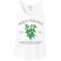 Funny Feminist Aqua Tofana Apothecary Vintage Ladies Essential Tank