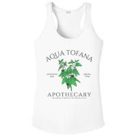 Funny Feminist Aqua Tofana Apothecary Vintage Ladies PosiCharge Competitor Racerback Tank