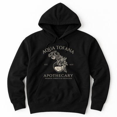 Funny Feminist Aqua Tofana Apothecary Vintage Hoodie