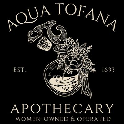 Funny Feminist Aqua Tofana Apothecary Vintage T-Shirt