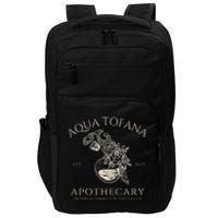 Funny Feminist Aqua Tofana Apothecary Vintage Impact Tech Backpack